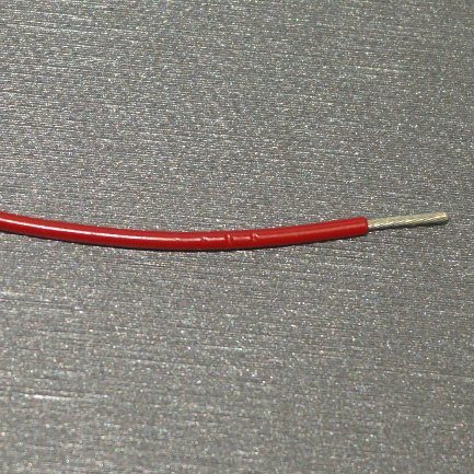 1000 Foot, 22 Gauge Solid Hook Up Wire - Red