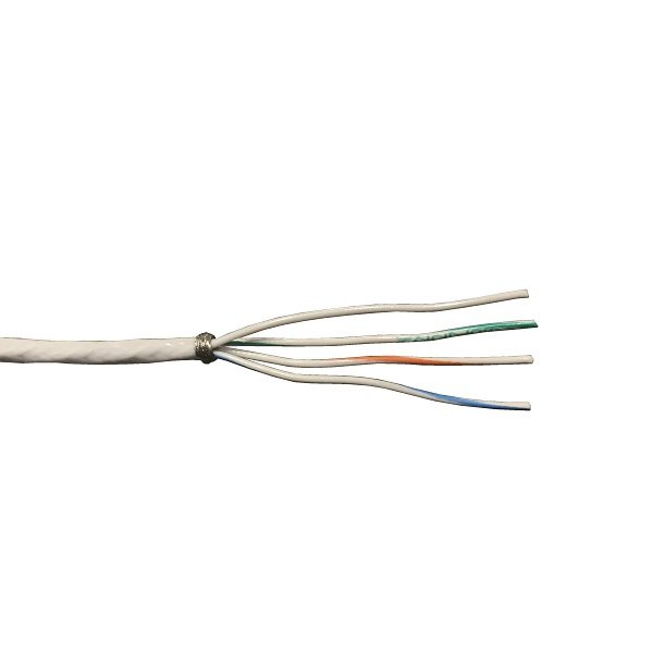Shielded Wire MIL-C-27500 - White - Per Foot