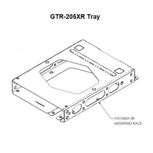 GTR-205XR Tray 115-03651-00